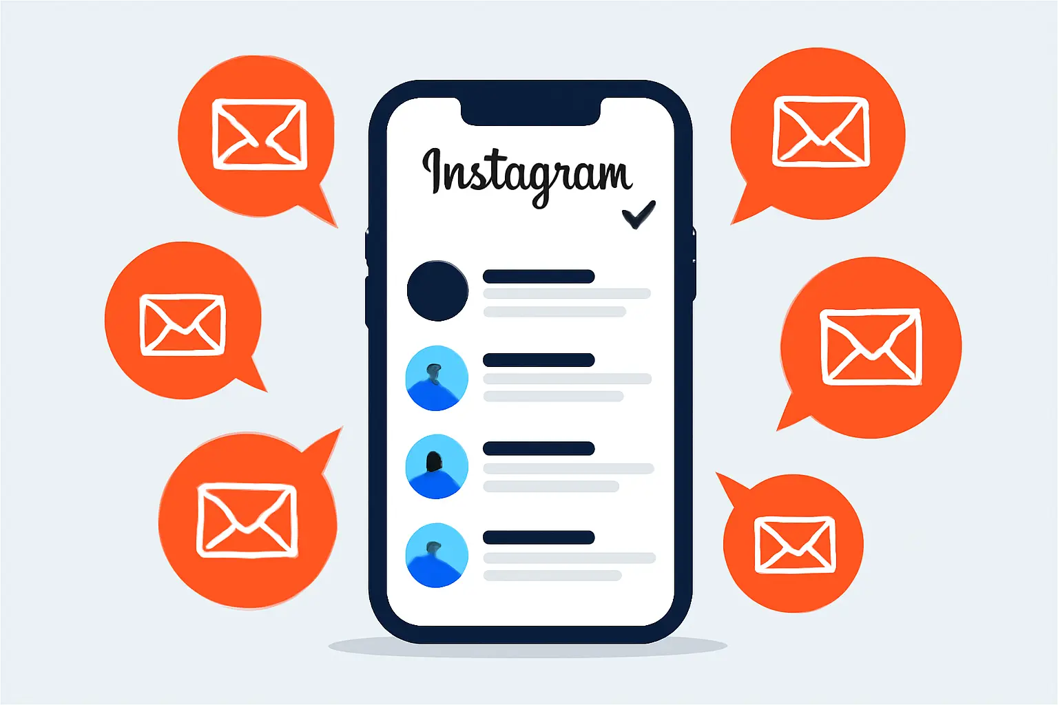 دایرکت انبوه اینستاگرام - نبض کار