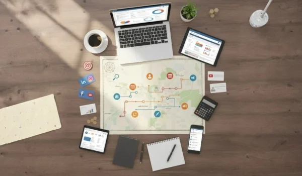 نقشه راه 8 مرحله ای تدوین استراتژی بازاریابی دیجیتال