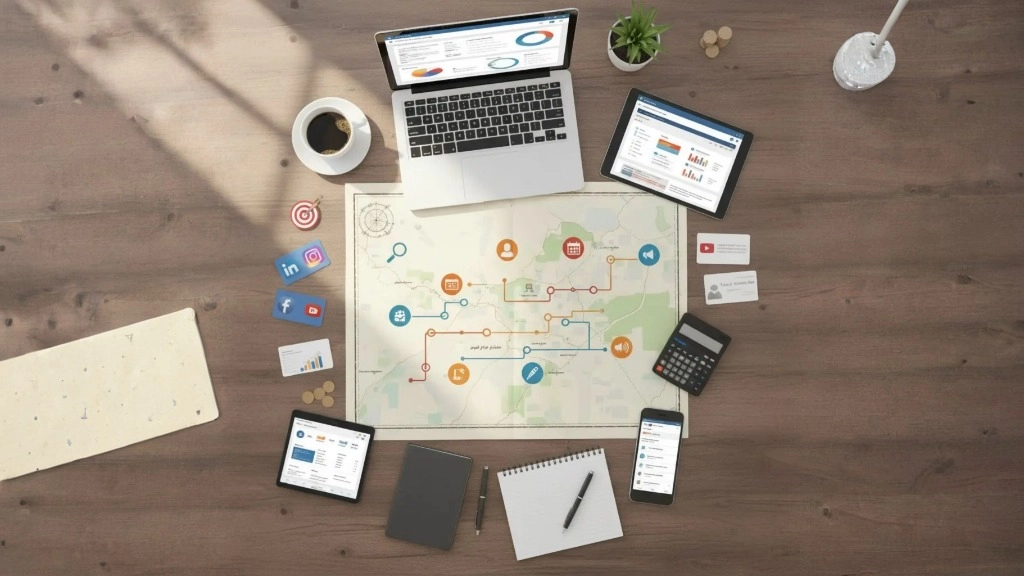 نقشه راه 8 مرحله ای تدوین استراتژی بازاریابی دیجیتال