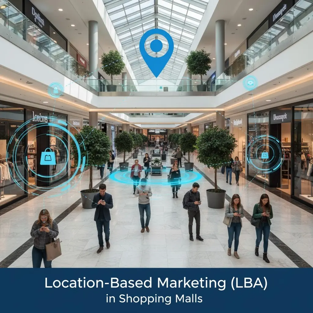 بازاریابی مکان‌محور (LBA) در مراکز خرید