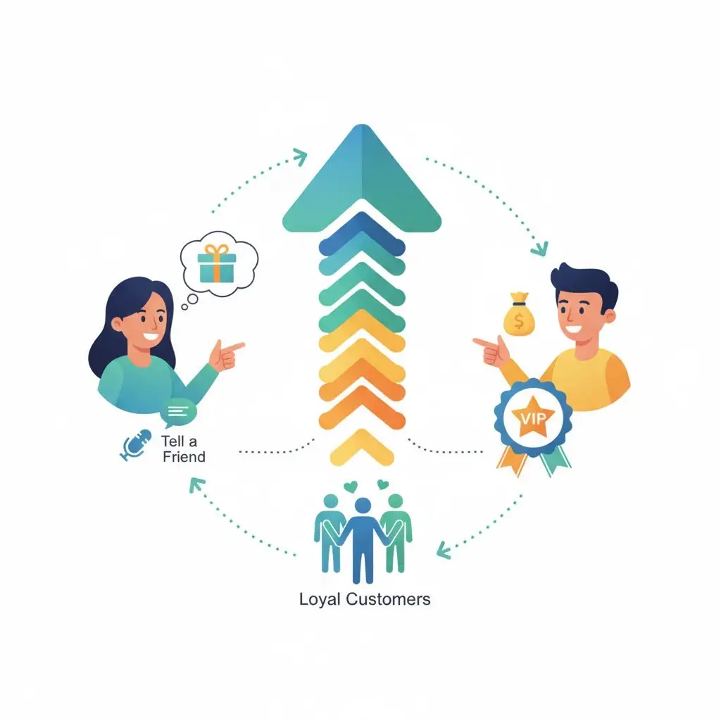 ریفرال مارکتینگ (بازاریابی ارجاعی) چیست؟ راهنمای جامع ۱۴۰۳ برای جذب مشتریان وفادار