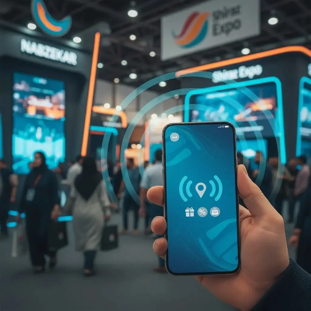 عنوان پیشنهادی: راز آهنربای بازدیدکننده در نمایشگاه شیراز: چگونه با یک پیامک، غرفه خود را پر از مشتری کنید؟