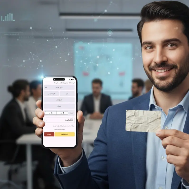 مقایسه کارت ویزیت دیجیتال نسبت به کارت ویزیت کاغذی