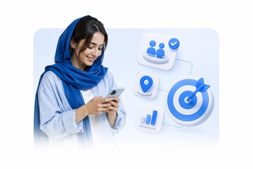 داشبورد هدف‌گیری مخاطب و تبلیغ کالکشن جدید در نبض‌کار